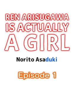 Page 2 of Ren Arisugawa Is Actually A Girl