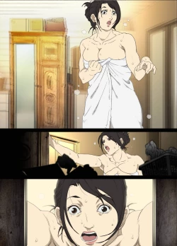 Page 43 of Seieki Mamire no Tansu no Naka ni Tojikomerareta Zenra Oyako no Nurunuru Micchaku Kinshinsoukan | 被關在滿是精液的櫃子中的全裸母子的貼身濕潤近親相姦