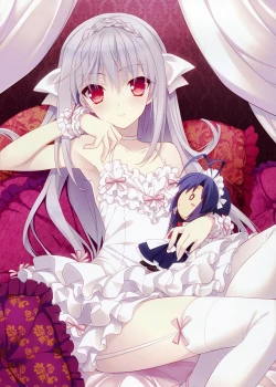 Page 15 of Tsuki ni Yorisou Otome no Sahou official visual fanbook