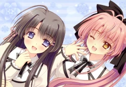 Page 40 of Tsuki ni Yorisou Otome no Sahou official visual fanbook