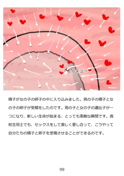 Page 99 of Shishunki no Tame no Seikyouiku Tottemo Ecchi de Kimochii Atarashii Seimei o Tsukuru Nakadashi Sex
