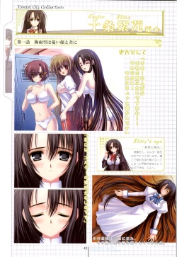 Page 42 of Otome wa boku ni koi shiteru Visual Fanbook