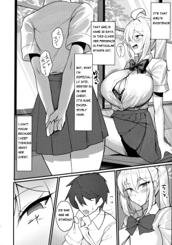 Page 4 of Class no Bakunyuu Gal ga Kininatte Shikatanai! | I Can't Help But Think About The Gyaru With Massive Breasts In My Class
