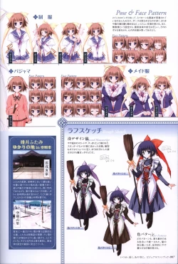 Page 8 of Itsuka, Todoku, Ano Sora ni. visual fanbook