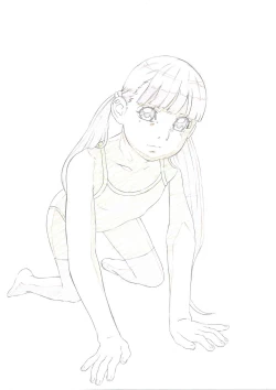 Page 2 of Practice Piece Vol. 04 Rough Genga Shuusakushuu