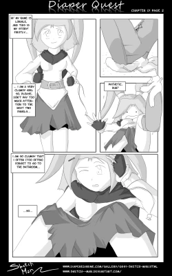 Page 2 of Sketch Man's Diaper Quest Complete