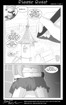 Page 4 of Sketch Man's Diaper Quest Complete
