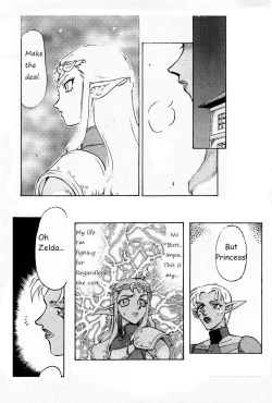 Page 19 of Legend of Zelda; Zelda's Strive