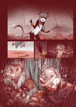 Page 24 of Daraku no Majo Shounen Yuusha to Tsurupeta Elf wa Ika ni Shite Majo ni Yabureta ka