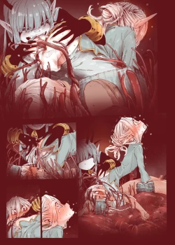 Page 35 of Daraku no Majo Shounen Yuusha to Tsurupeta Elf wa Ika ni Shite Majo ni Yabureta ka