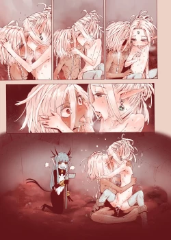 Page 61 of Daraku no Majo Shounen Yuusha to Tsurupeta Elf wa Ika ni Shite Majo ni Yabureta ka