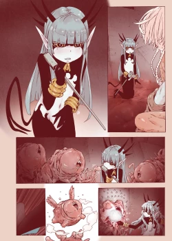 Page 62 of Daraku no Majo Shounen Yuusha to Tsurupeta Elf wa Ika ni Shite Majo ni Yabureta ka