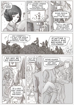 Page 3 of Dressed up!, crossdress in modern times