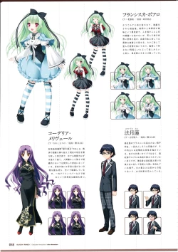 Page 19 of 3rdEye Official Visual Fan Book RERUM MEMORIA