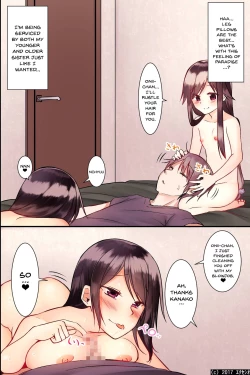 Page 40 of Jikochuu na Kyonyuu Ane to Hinnyuu Imouto o Matomete Saimin ni Kakete Omocha ni Shite, Ichaicha Shinagara 3P Nama Honban!