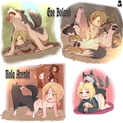 Page 8 of Color of Forest and Wolf