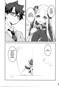 Page 24 of Kanata to Konata no Tokeau Yoru o...