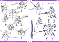 Page 41 of 光翼戦姫エクスティアコンプリートエディション設定画集