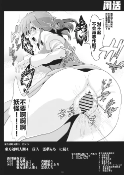 Page 17 of Touhou Toumei Ningen 3 Myouren Temple