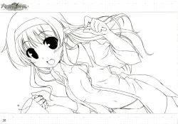 Page 15 of Daitoshokan no Hitsujikai ～dreamimg Sheep～ Event CG Lineartbook