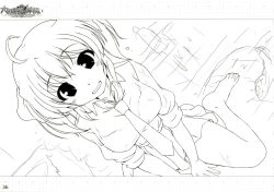 Page 19 of Daitoshokan no Hitsujikai ～dreamimg Sheep～ Event CG Lineartbook