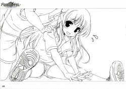 Page 25 of Daitoshokan no Hitsujikai ～dreamimg Sheep～ Event CG Lineartbook