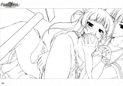Page 46 of Daitoshokan no Hitsujikai ～dreamimg Sheep～ Event CG Lineartbook