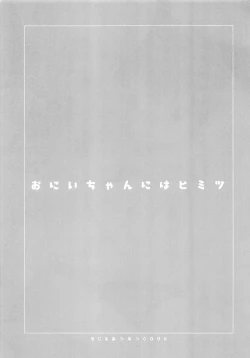 Page 3 of Onii-chan ni wa Himitsu