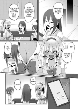 Page 4 of Kuro Gal-chan to Masegaki no Ecchi na Otomarikai