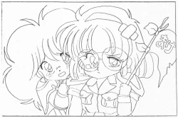 Page 96 of Rance 1.2.3 Genga Settei Shiryou