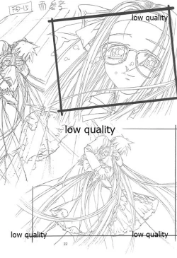 Page 21 of Flutter of birds 線画集