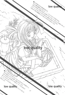 Page 40 of Flutter of birds 線画集