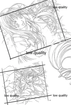 Page 42 of Flutter of birds 線画集