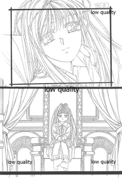 Page 71 of Flutter of birds 線画集