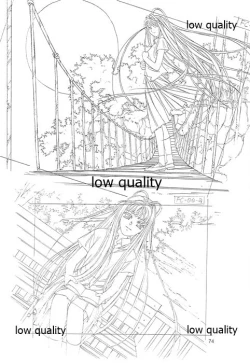 Page 73 of Flutter of birds 線画集