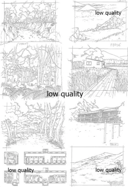 Page 84 of Flutter of birds 線画集