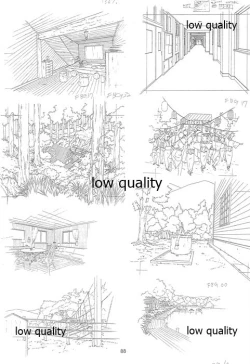 Page 87 of Flutter of birds 線画集