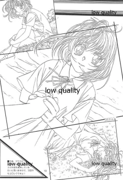 Page 9 of Flutter of birds 線画集