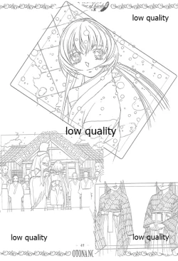 Page 48 of flutter of birdsII 天使たちの翼 線画集