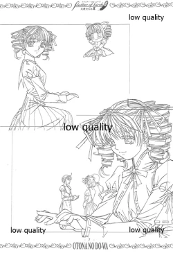 Page 6 of flutter of birdsII 天使たちの翼 線画集