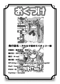 Page 28 of Anal de Nagusamete Patchouli-sama
