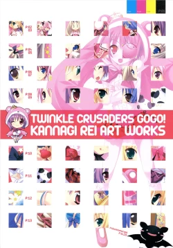 Page 2 of TWINKLE☆CRUSADERS GOGO! KANNAGI REI ART WORKS