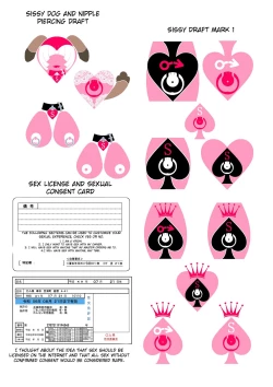 Page 13 of A book that Proposes designs for sissy tattoos