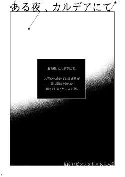 Page 2 of Aru Yoru Chaldea nite