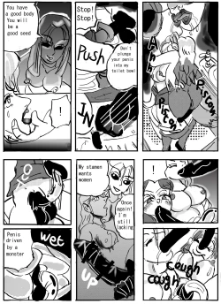 Page 20 of Flower vore "Human and plant heterosexual ra*e and seed bed"