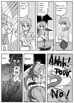 Page 29 of Flower vore "Human and plant heterosexual ra*e and seed bed"