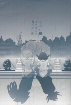 Page 2 of Amagasa to kōmori to tsuki no nai yoru