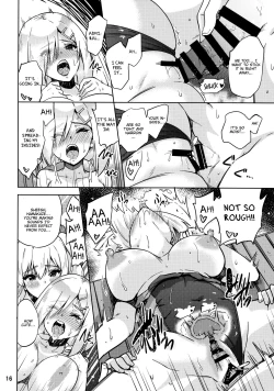 Page 17 of Kyouei Mizugi na Kashimasan to. | Together with Kashima and Hamakaze Wearing sport swimsuits.