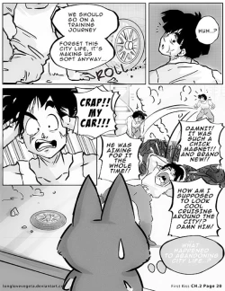 Page 37 of First Kiss<DBZ, Dragon Ball, Vegeta, Bulma, Romantic, Romance>