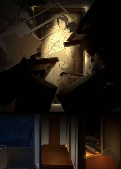 Page 44 of Seieki Mamire no Tansu no Naka ni Tojikomerareta Zenra Oyako no Nurunuru Micchaku Kinshinsoukan